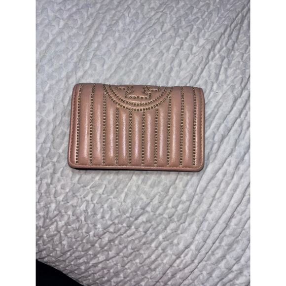 Tory Burch Bifold Punk Leather Wallet - Picture 1 of 6